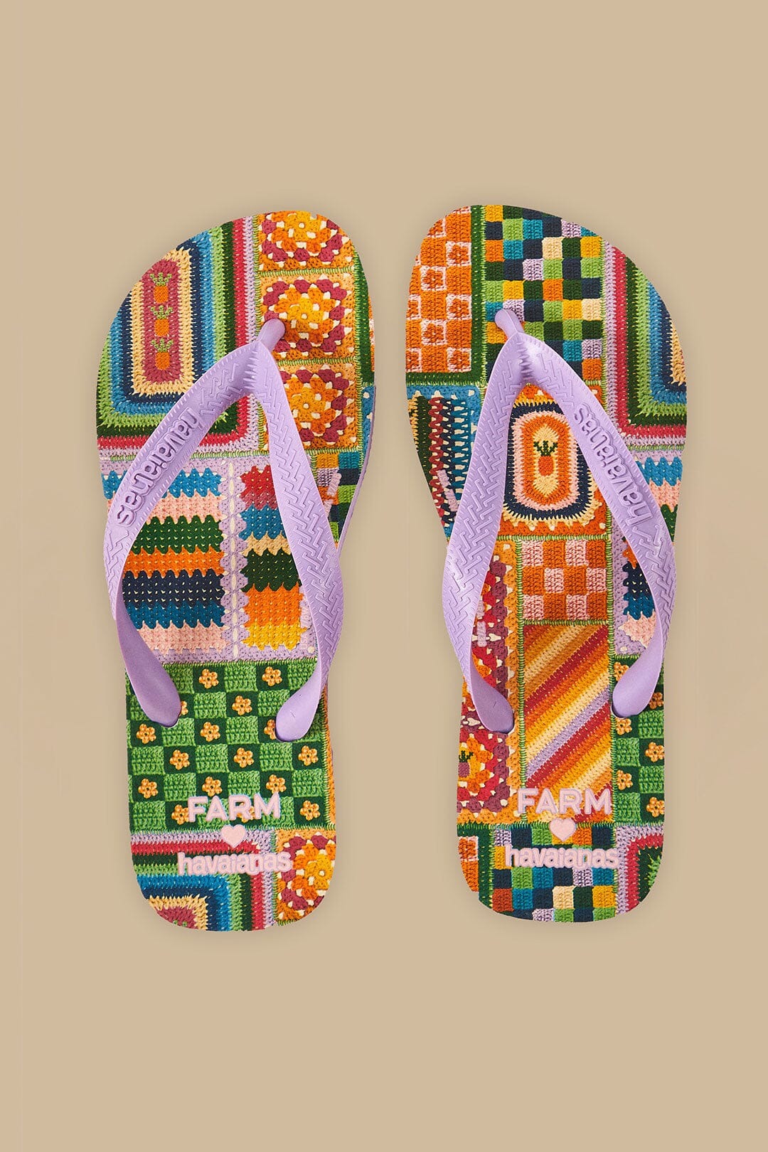 Chinelo  - Crochê Geométrico