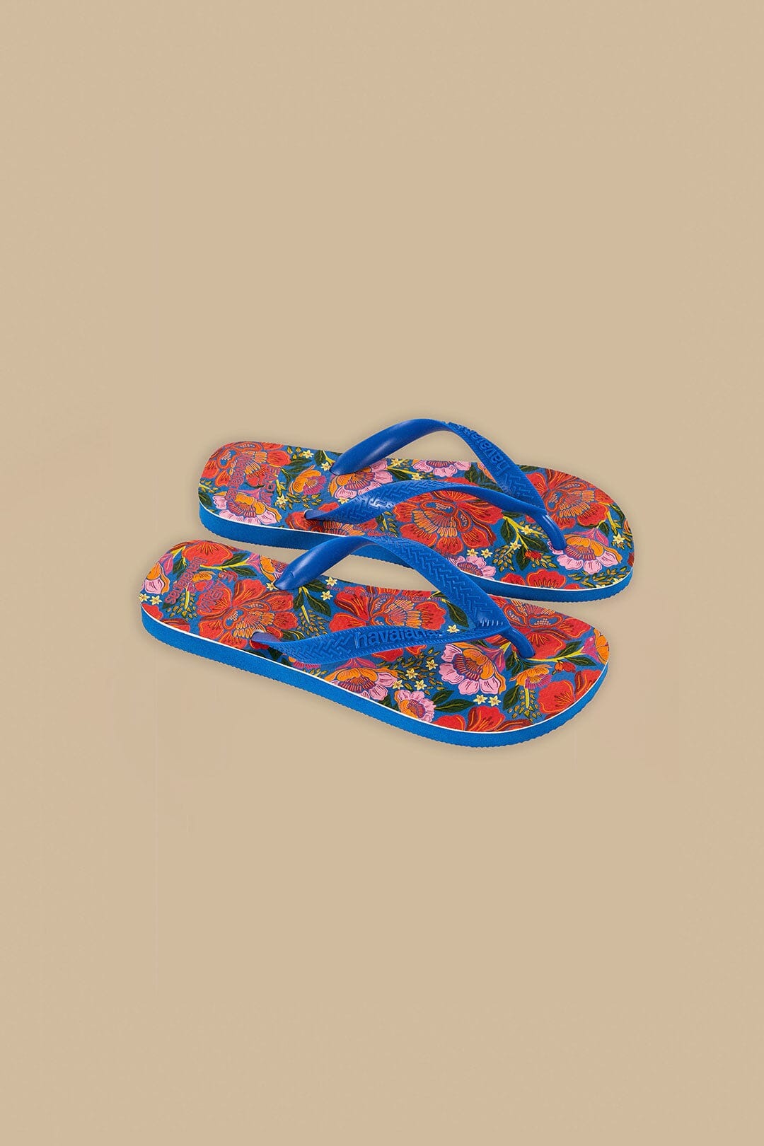 Chinelo  - Blue Flowers